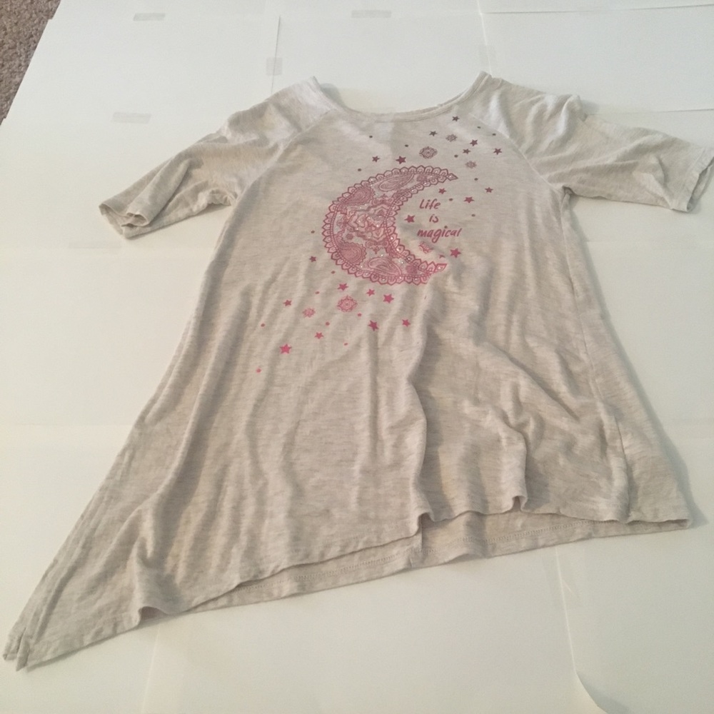 Life is magical slanted shirt